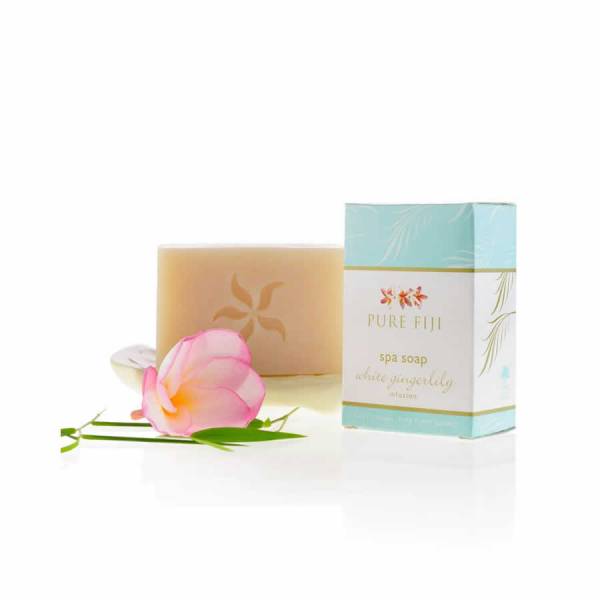 Pure Fiji Spa Soap - White Gingerlily
