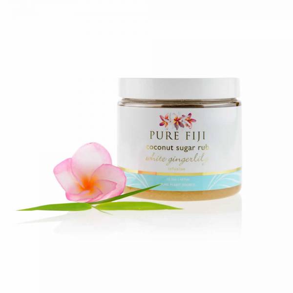 Pure Fiji Coconut Sugar Rub - White Gingerlily